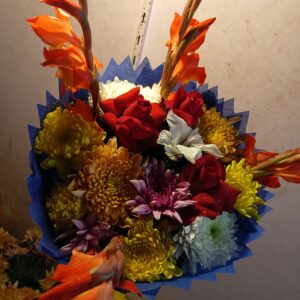 Mixed Flower Bouquet (Premium Handcrafted)