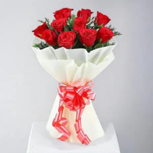 Beautiful 10 Red Roses